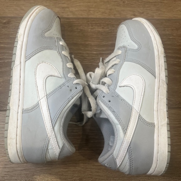 Nike Dunk Low PS Pure Platinum Wolf Gray Youth Sz 3 - Picture 7 of 9